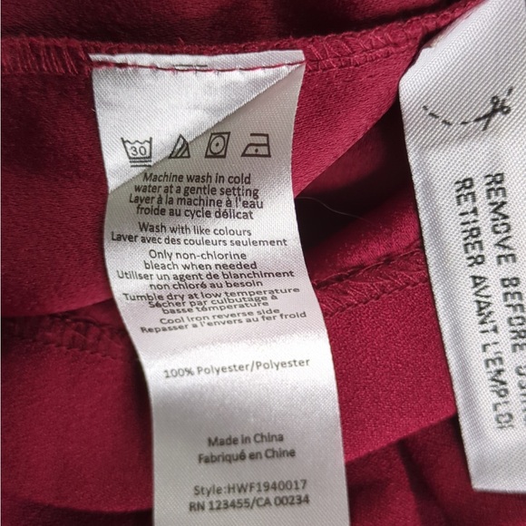 H by Halston Faux Wrap Fit & Flare Dress - Picture 10 of 10